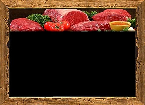 30 Preisschilder für die Metzgerei PLASTIKKARTENHALTER Lebensmittelrecht DRUCK ÄHNLICH wie TAFEL 8,3x11,3 cm. (Träger sind nicht enthalten)