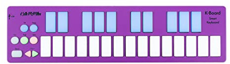 Keith McMillen Instruments K-Board-C | Colorful 25 Key USB MPE MIDI Keyboard Controller with USB-C (Orchid)