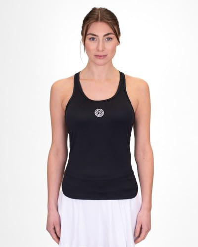 BIDI BADU Damen Crew Tank - Black, Größe:S