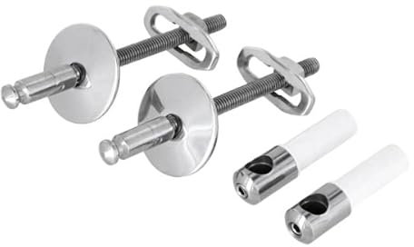 Ideal Standard - Juego de bisagras para asiento de inodoro de acero inoxidable, J4765BJ, cromado