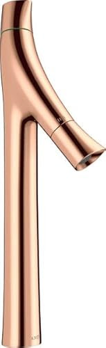 hansgrohe AXOR Starck Organic 2-Griff-Waschtischmischer 240, ohne Zugstange, für Waschschüsseln, 12013300, Farbe: Polished Red Gold