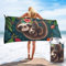 Mikrofaser Strandtuch Faultier Mikrofaser Handtücher Weiches Badehandtuch Weich Fitnesshandtuch, Für Picknick, Wandern, Reise, 70x140cm