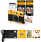 KODAK Mini Shot 2 ERA 4PASS 2-in-1 Instant Camera and Photo Printer (2.1x3.4 inches), Initial 8 Sheets + 60 Sheets Pack, Accessory Bundle, Yellow
