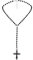 Eigso Damen Perlen Kette Choker Halskette Unisex Y2K Goth Party Kragen Schmuck Set für Frau Mann