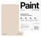 Hemway - Peel & Stick Sample for Our Premium Chalk Paint - Buttercream White | A5 Damage-Free, Accurate Colour Swatch | Easily Test Our Chalky Matt Shabby Chic Finishes for Interior Furniture & Walls
