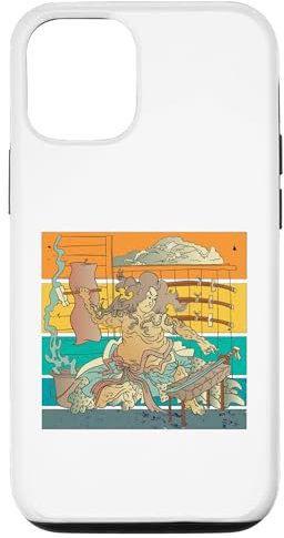 Hülle für iPhone 15 Pro Katana Schmied Schwert machen traditionelles Handwerk Japan