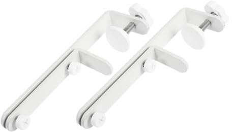 IWOWHERO Pegboard Table Stand Desk Clamp for Office Supplies Modern Pegboard Organiser