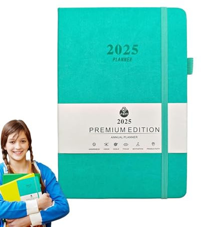 2025 Organizer Notebook, 2025 Planner with Goals Section, 2025 Planner with Pockets, 2025 Planner for Students, 2025 Leather Planner, 2025 Planner with Inspirational Quotes, 2025 Planner with Monthly