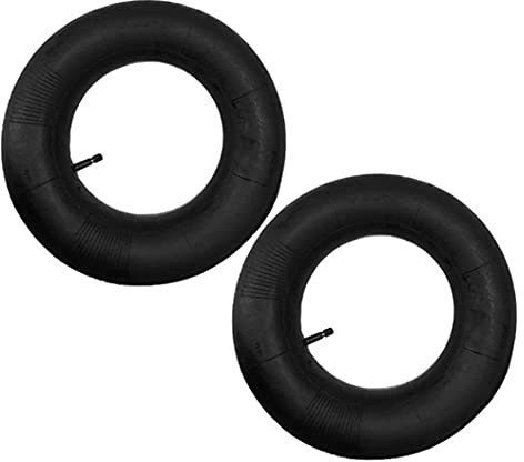 Schubkarren-Schläuche mit geradem Ventil, 4.80/4.00-8, Ersatzreifen für kleine Anhänger, Handkarren, Karren, Trolley, 2 Stück, Schubkarren-Schläuche, Schubkarrenventil, LKW-Reifenschlauch, Ersatzreife