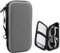 Power Bank Case Shockproof Carrying Case Travel Cable Organiser Hard Drive Case Travel Bags Organiser EVA Tech Pouch Multifunctional Cable Bag for Electronics Travelling Essentials Accessories (Grey)