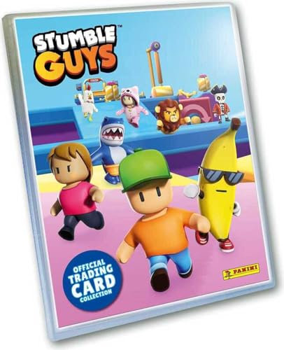 Album figurine Stumble Guys - Nuova collezione 2025 + portachiave Stumble Guys