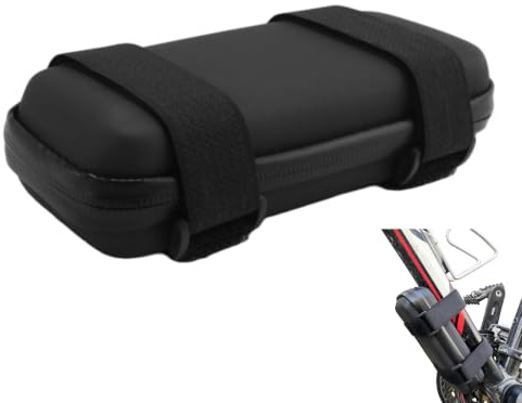 Kopinma Bike Battery Hanging Bag, EVA Electric Bike Controller Bag, Cycling Scooter Controller Case Storage Holder, Waterproof Ebike battery bag for Battery Accessory Storage, Protective Case