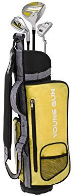 Young Gun ZAAP EAGLE Junior golf club Youth Set & bag for kids YELLOW Ages 3-5