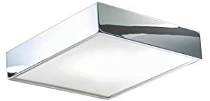 Decor Walther quadratische dimmbare LED-Deckenleuchte CUT N LED (Nickel satiniert, CUT 30 N LED)