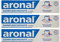 3x aronal Zahnpasta 75ml Zahnfleischschutz mit Zink PZN: 9431782 elmex Forschung