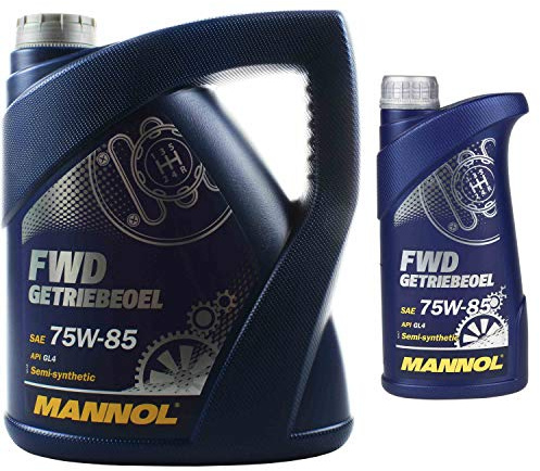 5 Liter Original MANNOL Getriebeöl FWD Getriebeoel 75W-85 API GL 4