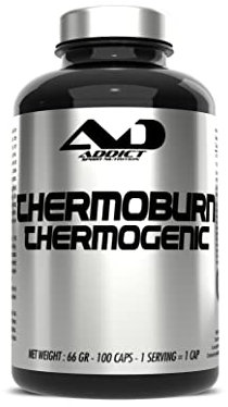 Addict Sport Nutrition - Thermo Burn (100 Cápsulas) - Quemadores de grasa - Elimina la grasa