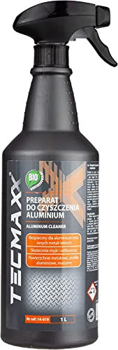 TECMAXX Aluminium Reiniger Spray 1L - Aluminiumreiniger - Reiniger für Aluminium Spülmittel für die Reinigen von Metalloberflächen - Entfernt Korrosion und Schmutz aus dem Öl