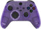 eXtremeRate Front Gehäuse für Xbox Series X&S Controller, DIY-Ersatz Vorderseite Hülle Zubehör Set, Custom Case Shell für Xbox Core Controller Model 1914-Transparent Kristall Lila(KEIN Gamepad)