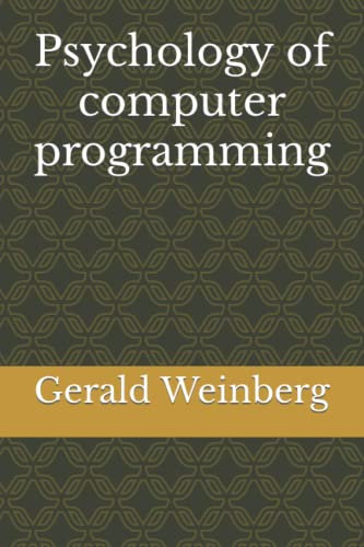 Psychology of computer programming