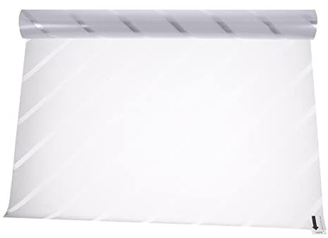 Homoyoyo Fensterfolie Blickdicht Elektrisch Milchglasfolie Statisch Haftend Türaufkleber Sichtschutzfolie Für Fenster Und Türen Dekorativ Einfach Anzuwenden Und Rückstandslos Zu Entfernen a