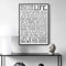 The Manifesto This Is Your Life Posterdruck Auf Leinwand, Zitat, Modernes Wandbild, Für Wohnzimmer, Heimdekoration 30X40Cm Kein Rahmen