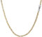 AFSTALR Herren Königskette Gold Schmuck für Herren ，Edelstahl Breit Herrenkette Männer 4mm Byzantinische Kette Halskette für Herren Länge 60cm