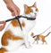 Furee Katzengeschirr mit Druckknopf, voll Verstellbarer Druckknopf-Einsteller, Anti-Flop über maximale Mobilität, ausbruchsichere Geschirre für Katzen (klein)