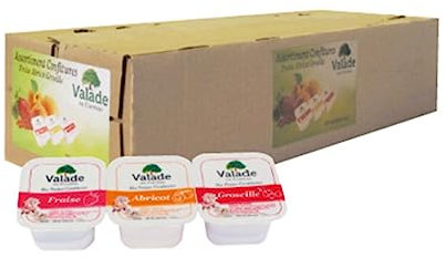 Assortiment de confitures 120 x 30 g Valade