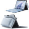 Omnpak Hülle für Microsoft Surface Pro 11, Pro10, Pro9Tablet Business-Hülle, Tragetasche mit Stylus Stifthalter mit Zubehör Aufbewahrungstasche, kompatibel mit Type Cover Tastatur