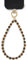 IDEAL OF SWEDEN Phone Wristlet Strap Tortoise – Handykette Mit Haken, 16 Cm Länge, Universal Patch, Kompatibel Mit Hüllen, Gliederoptik Aus Stein Und Resin