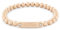 Tommy Hilfiger Jewelry Armband mit Schmuckperlen für Damen Kollektion aus Edelstahl, Gelbgold und Nelkengold