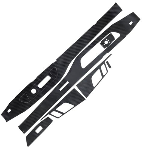 Türgriff innen, Auto Ersatz Türgriff Innen Rechts Auto-Innenausstattung, DIY-Verkleidung, Aufkleber, Mittelkonsole, Schalttafel, Türgriff-Set, passend for Audi A4 A5 B9 2017 2018 2019 LHD