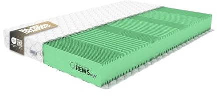 Matratze 110x200cm Höhe 15 cm Härtegrad 2 (H2) 7 Komfortzonen aus elastischem Polyurethanschaum mit Komfortschaum und Dreilagige Membranhülle, Antiallergisch, Öko-Tex Zertifiziert Qualitätsstandard