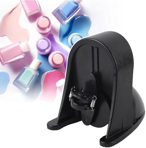GHRERTX Máquina Profesional for agitar esmaltes de uñas en Gel líquido, con botón táctil, Resorte Ajustable, Parada automática, Tiempo de agitación de 1 Minuto, for esmaltes de uñas y Gel.