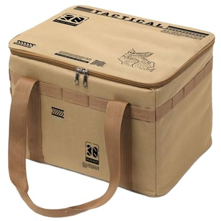 Générique Sac De Camping - Organisateur pour Ustensiles de Cuisine de Camping | Sac Duffle Imperméable 30L avec Poignée Ergonomique pour Boissons, Casseroles, Réchauds, Vaisselle Et Aliments