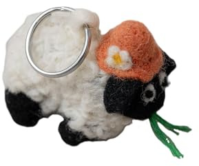 Lily & Me Saffy Sheep Felt Keyring