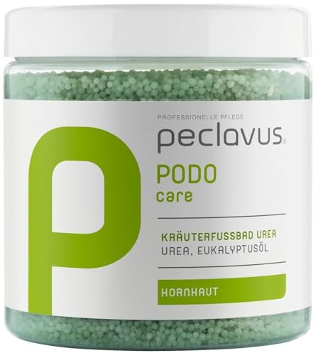 Peclavus PODOcare Fußbad Urea, Kräuter, Erweichend, 2 x 500 g