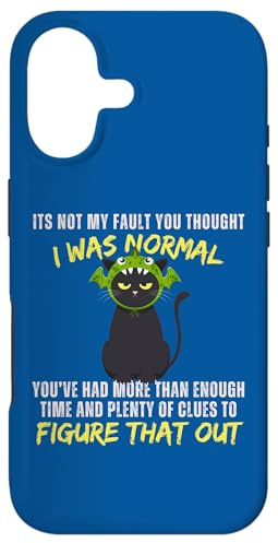 Hülle für iPhone 17 Es ist Nicht Meine Schuld, DASS du dachtest, ich wäre eine Normale lustige Katze, Drache