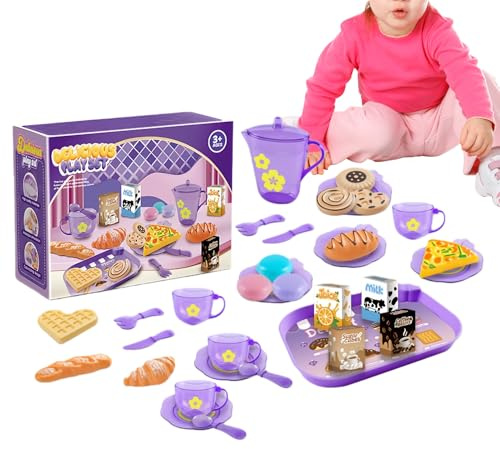 Kinderspielküche | Realistisches Simulationsspiel | Spielküche Set für Mädchen | Für und Mädchen Geburtstag Weihnachten Neujahr Ostern Haus und Innen