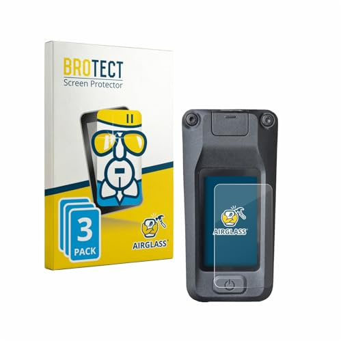 BROTECT Schutzglas für Amflow DJI Avinox | 3 Stück Transparenter Displayschutz Made in Germany Schutzfolie Panzer Folie Glas 9H Anti-Fingerprint Einfache Montage Clear