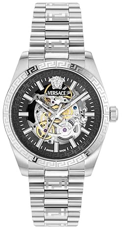 Versace Herren Analog Automatik Armbanduhr Mill.Gent AUT. Swiss Made