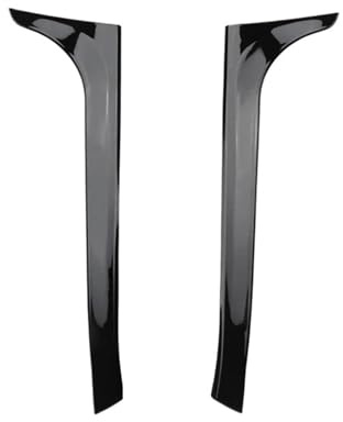 Generisch Heckspoiler Für VW Für Golf 6 MK6 Standard 2008-2013 Hinten Fenster Seite Stamm Spoiler Canard Canards Splitter Zubehör Dachspoiler(Black)