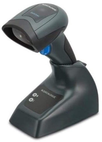 Datalogic qm2131-bk-433 K2 Quick Scan Mobile Scanner Kit, 433 MHz, RS-232, Linear Imager, Schwarz