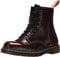 Dr. Martens Femme Vegan 1460 Bottes & Bottines Classiques, Rouge (Cherry Red 600), 46 EU