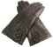 Unbekannt Damen Weiches Premium Leder Handschuhe Vollständig Gefüttert - Braun, L