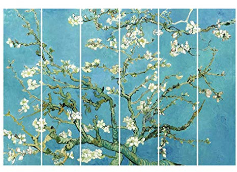 Bilderwelten Schiebegardinen Set - Van Gogh - Mandelblüte - Ohne Aufhängung 250 x 360cm
