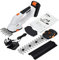 LIGO 20V Cordless Grass Shear for Gardening, 2000mAh Lithium-ion 2 in 1 Battery Hedge Trimmer, Shear Shubber Trimmer including Battery and Charger (Grass Shear including Battery)