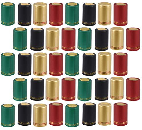 Cabilock Lot de 200 capsules thermorétractables pour vin 33 mm