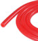 sourcing map Vacuum Silicone Tubing 6mm(1/4) ID 12mm OD 3mm Wall Thick Tube Hose for Engine 1.5m Red